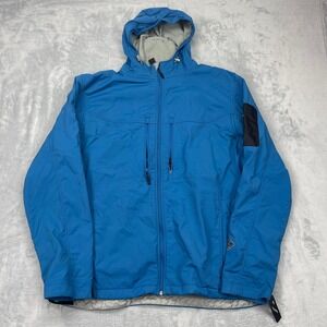 Stormtech Performance Jacket Mens 2XL Blue‎ H2Xtreme Waterproof Hooded Full Zip